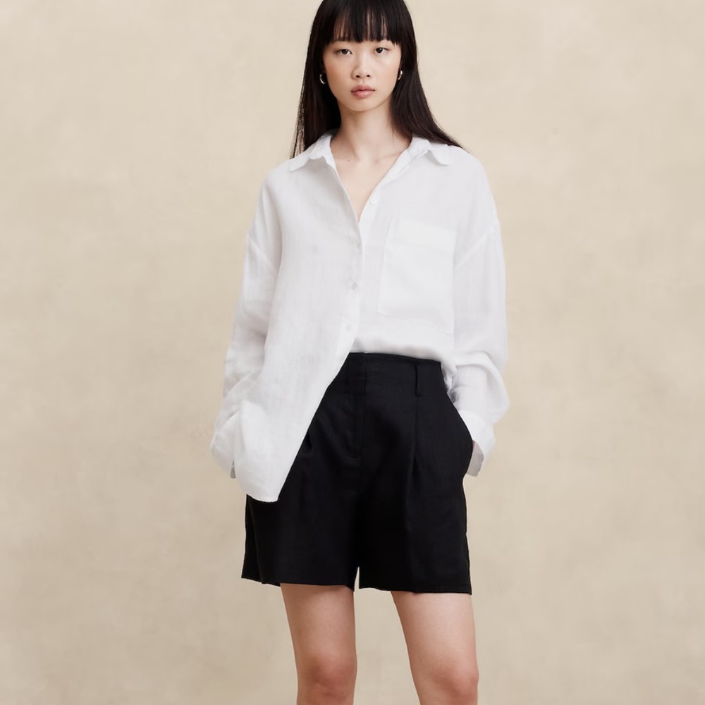 Banana Republic The Oversized Linen Shirt